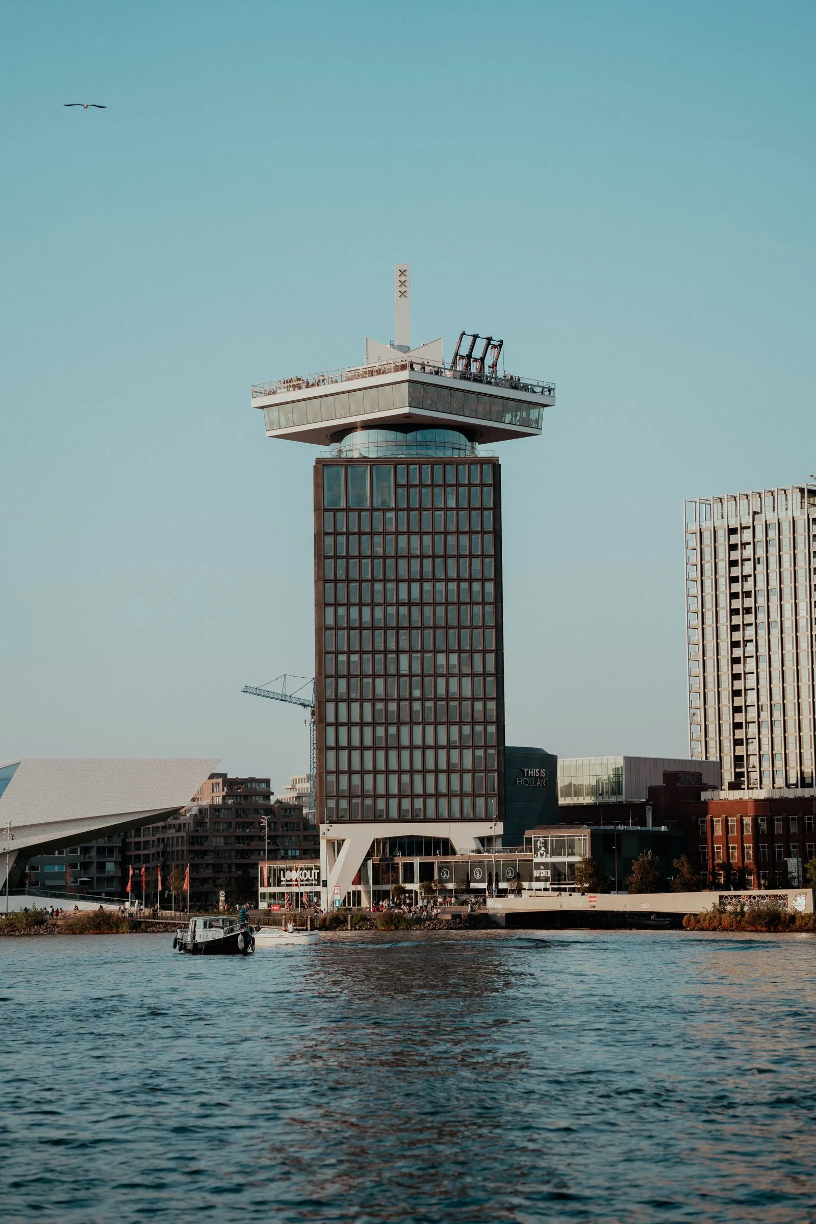 Amsterdam skyline