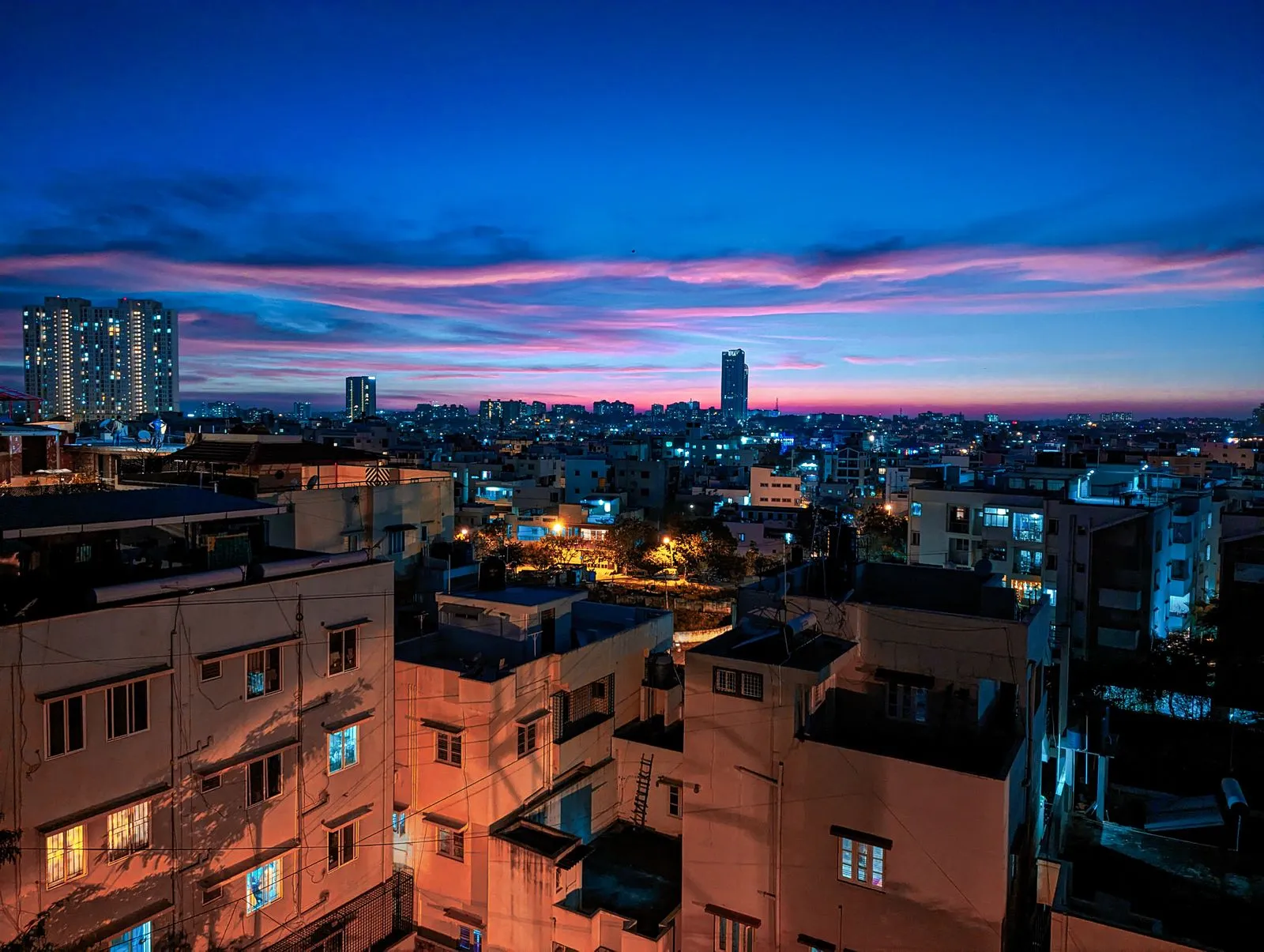 Bengaluru skyline