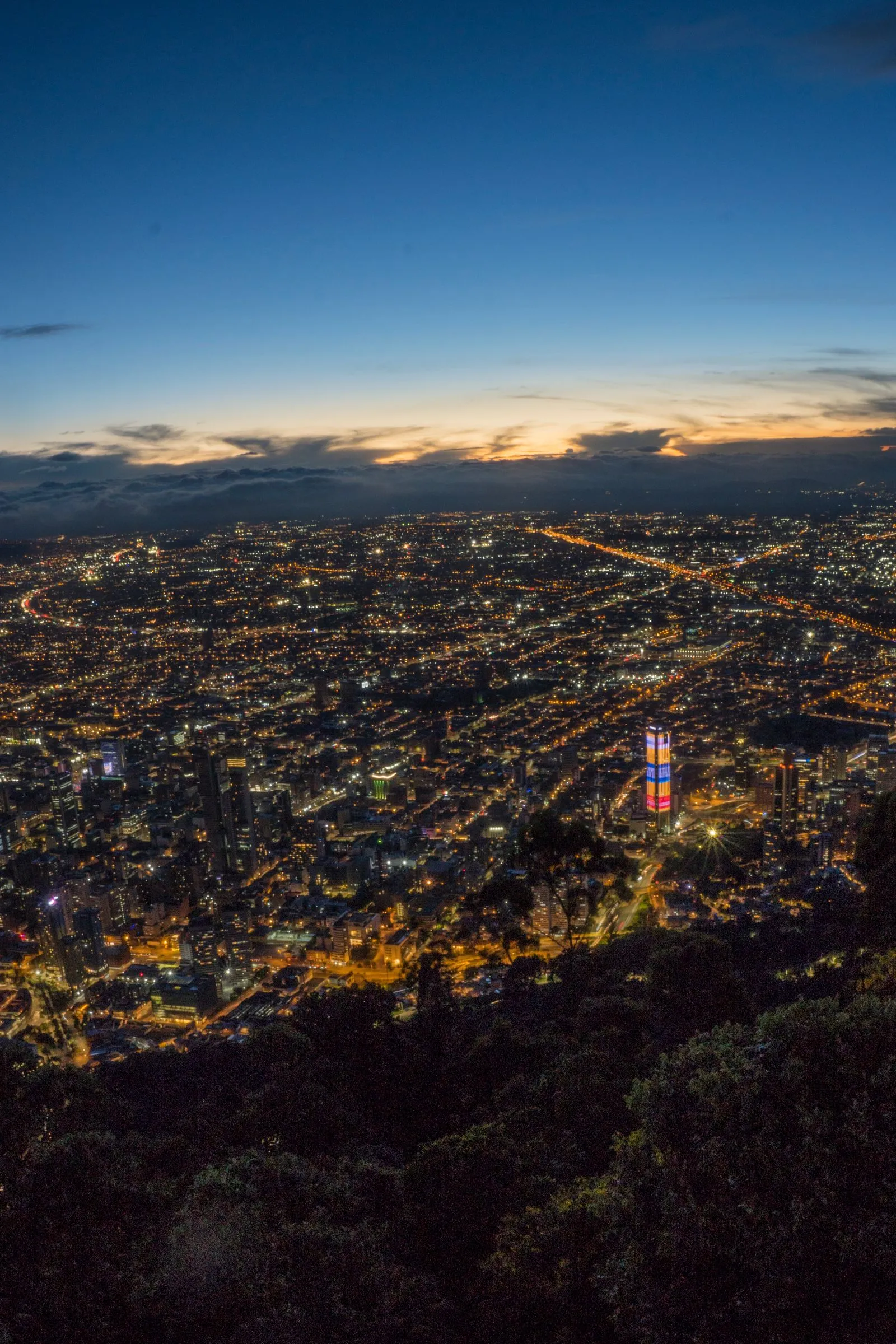 Bogotá skyline