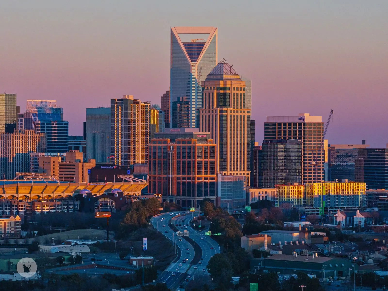 Charlotte skyline
