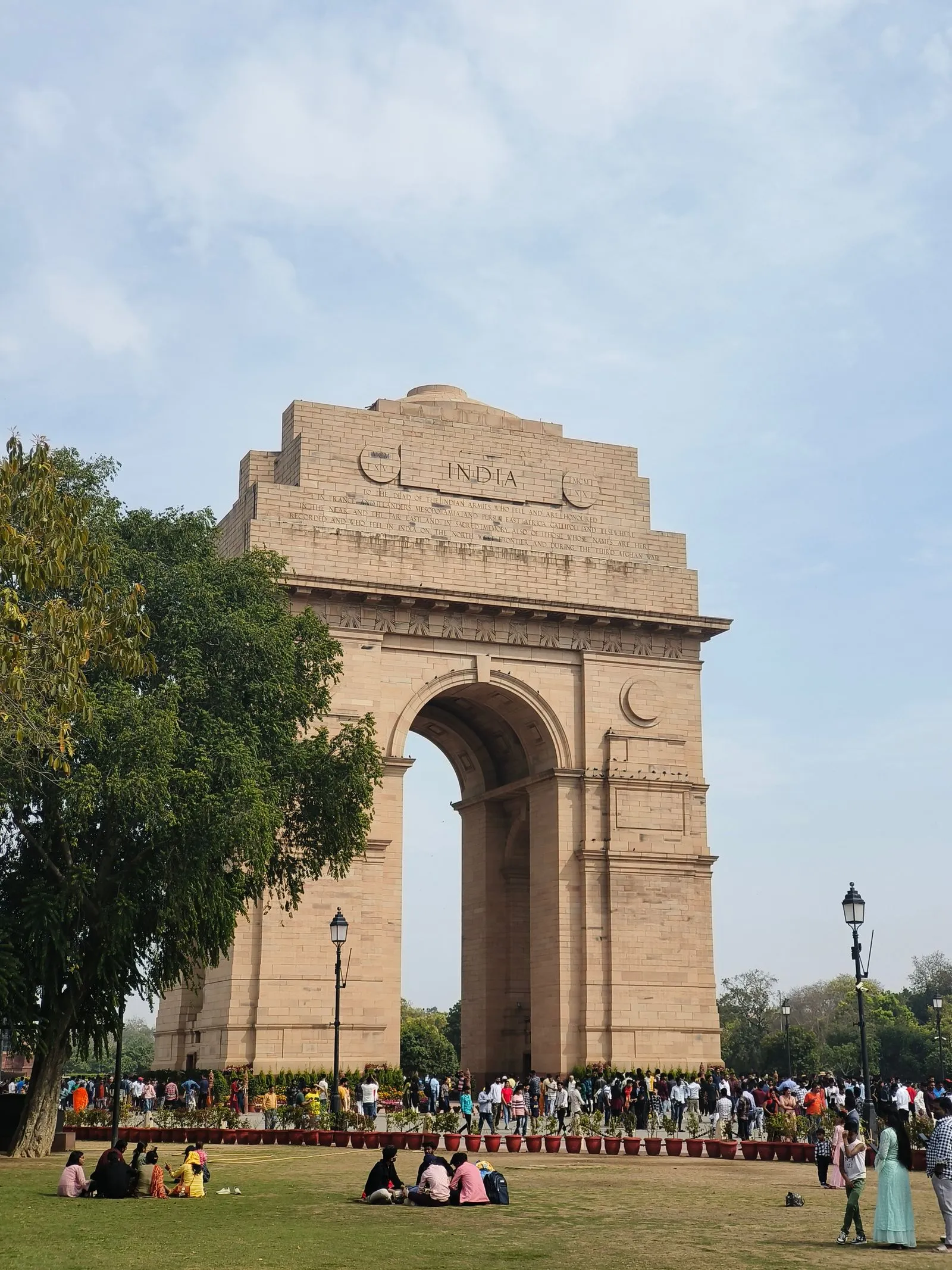 Delhi skyline