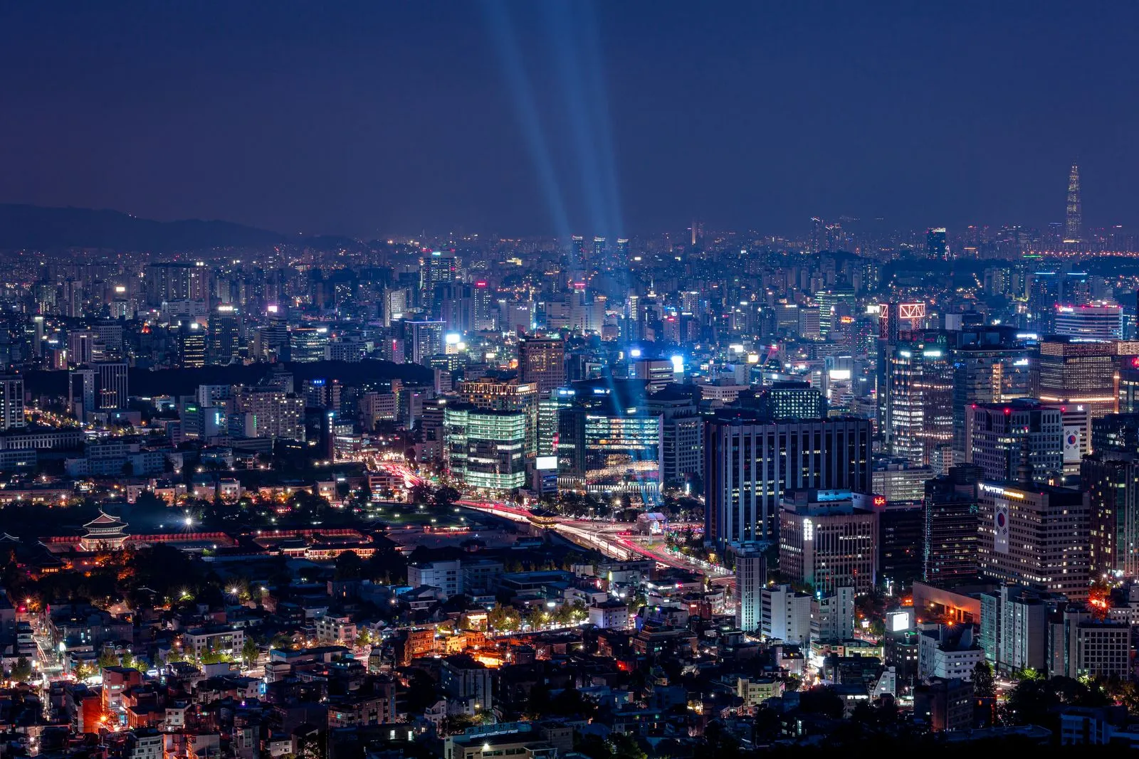 Seoul skyline