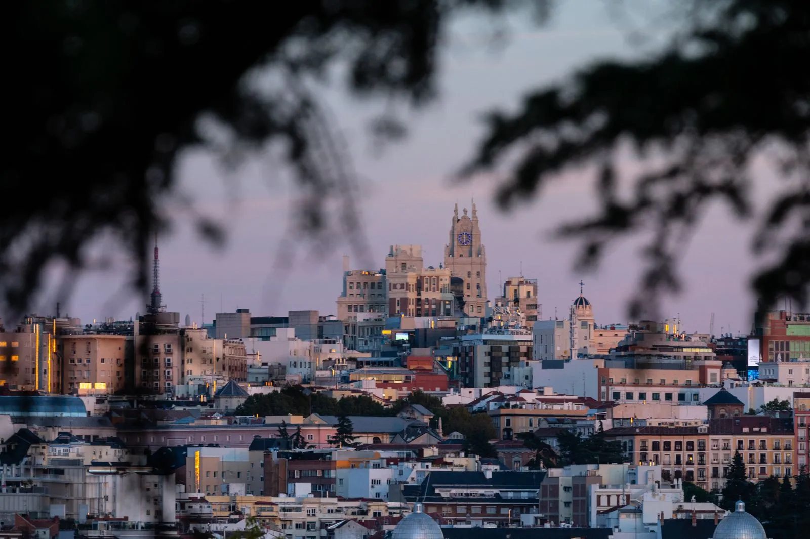 Madrid skyline