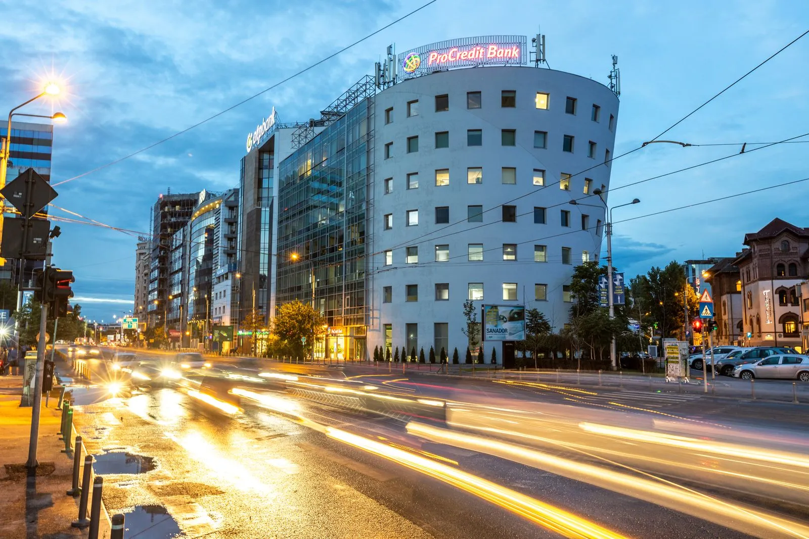 Bucharest skyline