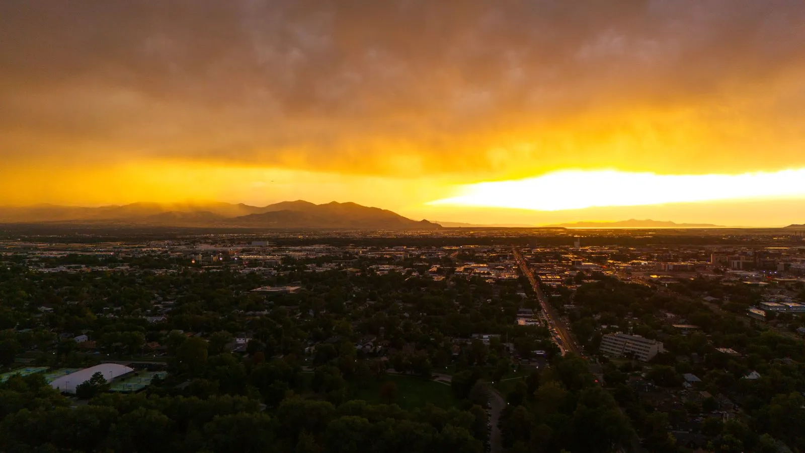 Salt Lake City skyline